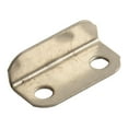 thumbnail image 4 of 10Pc Home Office Silver Tone Metal Right Angle Drawer Lock Strike Plate, 4 of 10