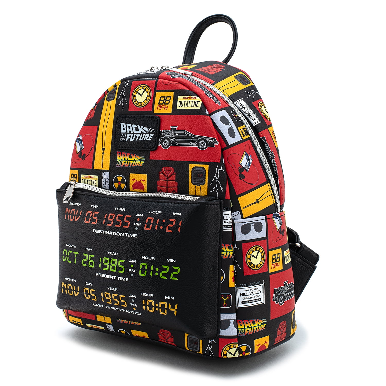 Funko Funko Mini Backpack Back To The Future Delorean Time Machine Walmart Exclusive Walmart Com Walmart Com