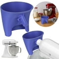 thumbnail image 6 of HUISZJ Wide Mouth Flour Funnel Stand Mixer Attachment Plastic Powder Funnel Kitchen Essentials （Purple）, 6 of 10