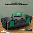 thumbnail image 4 of 10-Inch Portable Tool Box with Removable Tray - Durable Plastic Storage Case for Home Repairs, Crafts, DIY Projects, 4 of 9