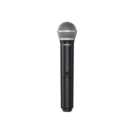Shure Transmitters - shure blx2/pg58 handheld wireless microphone transmitter with pg58, h10