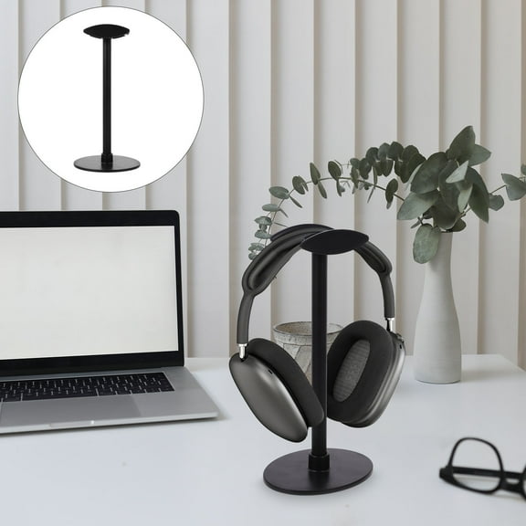 FOMIYES Headphone Stand Headset Holder for Desk Headphones Office Black