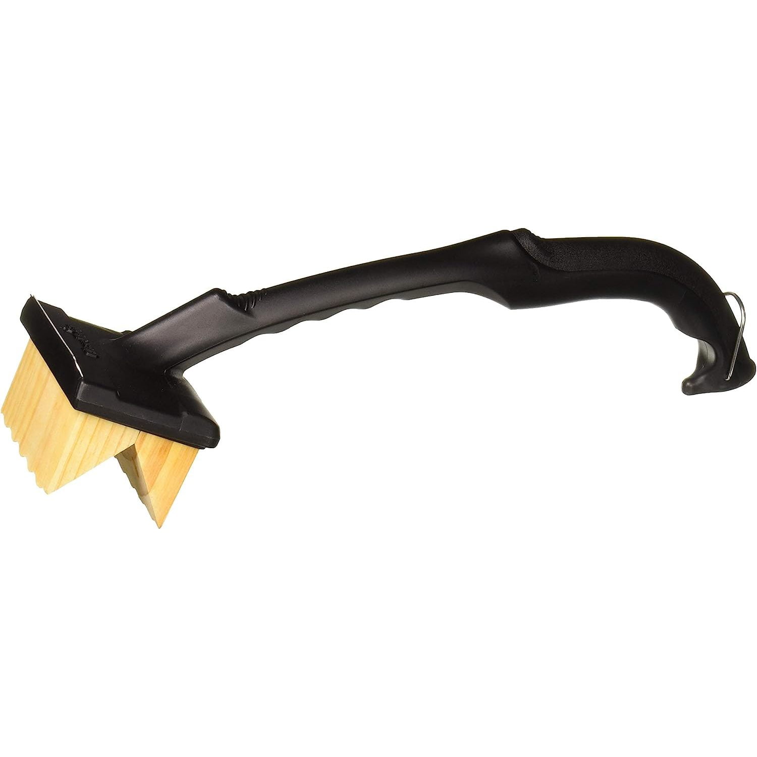 HElectQRIN 6295797R06 HotClean Wood Grill Brush, Black