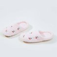 thumbnail image 7 of GHSOHS Slippers for Women Warm Shoes Bedroom Slippers for Ladies Women's Fuzzy Slippers Winter Cotton Slippers Cute Cartoon Printed Cozy Loafer House Shoes Indoor House Slippers Bedroom Shoes,Size 35, 7 of 7