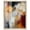 Blonde Frame, variant on Earth and Fire III Shadowbox Print Modern Abstracts by Art Remedy, Black Frame, 30 x 36