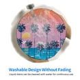 thumbnail image 6 of Disketp Beach With Palm Trees Small Mouse Pad 7.9x7.9 Inches,Washable Round Mousepad For Office Laptop Computer,Non-Slip Rubber Base Mouse Pads For Wireless Mouse, 6 of 9