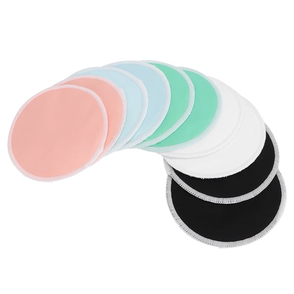 Ultra Soft Reusable Nursing Pads 12 cm / 4.7 in Washable Bamboo Fiber Breastfeeding Pads for Pregnancy Maternity Support
