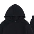 thumbnail image 5 of Auroural Boys Clothes Sets Size 7 Toddler Kids Boys Fashion Cute Solid Color Soft Long Sleeve Top Boys Hoodie Sweatpants Suit, 5 of 6