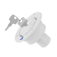 thumbnail image 4 of jinwen RV Gravitation Waters Fill Cap 2 Keys Water Filling Port for RV Trailer White, 4 of 9