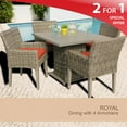 thumbnail image 2 of Royal Square Dining Table with 4 Chairs, 2 of 7