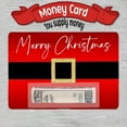 thumbnail image 2 of Ruanlalo Santa Belt Christmas Money Card Festive Greeting Card with Red Sash Design Seasonal Greetings Card for Holiday Gifts And Cash Present, 2 of 7