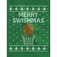 thumbnail image 3 of Tstars Mens Christmas Shirts Gift Merry Christmas Swishmas Ugly Sweater for Basketball Lovers Funny Humor Family Holiday Shirts Xmas Party Christmas Gifts for Him Sweatshirt, 3 of 5