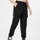 thumbnail image 1 of Pantalones de licra para hombre, de color liso, ajustados, con bolsillos en las piernas y cintura elástica., 1 of 7