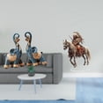 thumbnail image 2 of Figura De Caballero Elefante De Resina Moderna, Escultura Decorativa, Arte Artesanal, Coleccionable, Acrílico, Centro De Mesa, Colección 2D, Impermeable, Regalo Para Escritorio, Estante,, 2 of 8