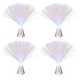 thumbnail image 5 of Lámpara de fibra óptica LED de 4 piezas, luces estrelladas de fibra óptica de colores, luces decorativas para fiestas de bares, sin batería, 5 of 7