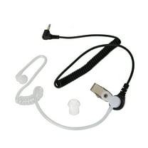 HYS 2.5mm Listen Only FBI Earpiece, Acoustic Tube Earphone