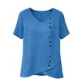 thumbnail image 3 of tarylea Workout Tops for Women Short Sleeve Crewneck Stretch Fitted Summer Athletic Running Hiking T-Shirt, 3 of 8