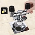 thumbnail image 1 of Washing machine drain pipe floor drain tee ground drain pipe special joint sewer, 1 of 7
