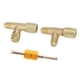 thumbnail image 5 of Accesorios de Accesorios de Tee, Adaptador de Tee de Núcle de Válvulas de 1/4 Pulgadas Duradera 1/4Sae Sellado Fuerte Seltado de Un Mejor Efecto de Fluoruro para R22 R12 R134, 5 of 7