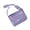 Purple, variant on Japanese School Girl Itabag with Clear Window Canvas Crossbody Bag Anime Pin Display Handbag Book Bag for Women