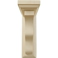 thumbnail image 2 of Ekena Millwork 2 1/4"W x 5"D x 7"H Hamilton Traditional Bracket, Rubberwood (2-Pack), 2 of 4