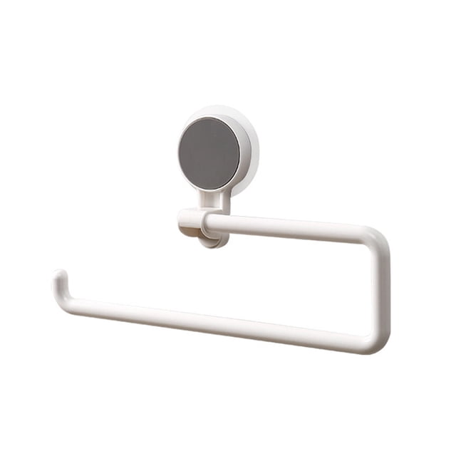 Moyic Soporte para toallas de papel, armario de pared, organizador giratorio de 360 °, impermeable, ahorro de espacio, toallero extraíble para Juegos de accesorios de baño Moyic HA064289-00
