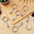 thumbnail image 1 of VERDANVERSE 10 Pcs Crochets Spirales pour Rangement Utilitaire de Garage Usage Extérieur Intensif, 1 of 6