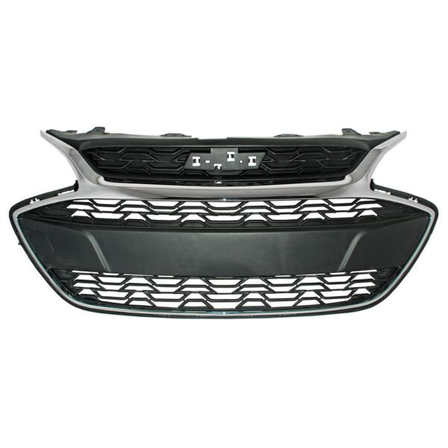 Parrilla Spark 2019 A 2020 Chevrolet Central Sup Filo Crom Genérica .