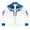 C1-Blue736, variant on Big Boys Shirt Two Tone Embroidery Long Sleeve Collar Button Down Western Cowboy Casual Top