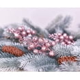 thumbnail image 3 of 20 Pcs Glitter Berry Stems, Trianu Artificial Christmas Tree Picks Decoration and Christmas Tree Filler Ornaments,DIY Xmas Wreath, Holiday and Home Decor, Silver, 3 of 8