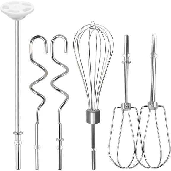 Hand Mixer Beater Attachments for KitchenAid Set of 6