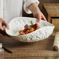 thumbnail image 4 of 2024 New Arrival Light Luxury Retro Style 8-Inch Large Ceramic Soup Plate with Luxurious Marble Pattern, Heat-Resistant & Durable, Ideal for Home, Hotel Use, Serving Soups/Stews, Elegant Dining Table, 4 of 6