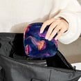 thumbnail image 6 of Jellyfish Sanitary Napkin Storage Bag with Plush Velvet, Sponge, and Oxford Cloth Material- 4.7x6.6x6.6 in- Keep Your Sanitary Napkins Organized!, 6 of 6