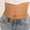 Sliver F, variant on Women's Gold-plated Waist Chain, Layered Waist Chain Adjustable Sexy Bikini Waist Chain