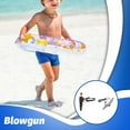 thumbnail image 3 of Wosthever Boquilla de aire Fuerte potencia Scuba Blow Gun Acero inoxidable Sólido Pequeñas pistolas de aire Inflador Deportes acuáticos Buceo Deportes acuáticos Negro, 3 of 6