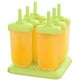 thumbnail image 2 of Popsicle Paradise: moldes reutilizables para hacer paletas heladas, juego de 6 moldes para hacer paletas heladas caseras de fácil liberación con embudo y cepillo de limpieza, antiadherente, plástico, 2 of 6