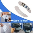 thumbnail image 4 of Rawiri - Funda adhesiva para calentador de asiento de inodoro, almohadillas lavables para calentador de inodoro, 4 of 5