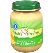 Nature's Goodness: Macaroni & Cheese Dinner Baby Food, 6 oz