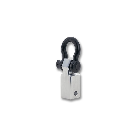 Weigh Safe Hard Shackle Hitch Black, 45,000 lb. Break Strength, Aircraft Grade Aluminum, 2³ Receiver, Towing Accessories for Vehicle Recovery