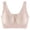Pink, variant on Girls Relaxed Thin Training Bra Sleeveless Tank Top for Older Girls Growing Period