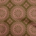 thumbnail image 1 of oneOone Silk Tabby Brown Fabric Asian Block Diy Clothing Quilting Fabric Print Fabric By Yard 42 Inch Wide, 1 of 1