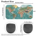 thumbnail image 5 of KUIFORTI Front Windshield Sun Shade Large Car Shades for Front Windows, Easy Installation Reusable Sun Shield for Car, SUV, Big Sedan, Van, Hatchback, Map, 5 of 6