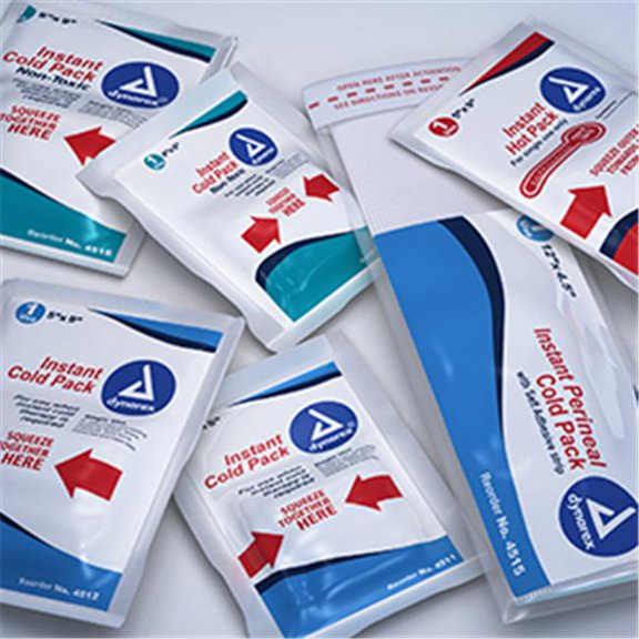 Dynarex DY-4511-24 Instant Cold Pack 4 x 5 in. - 24 in Case