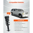 thumbnail image 2 of VEVOR Amortisseur d'Air avant 2 Pcs Compatible avec Cadillac Chevrolet GMC, 2 of 9