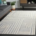 thumbnail image 2 of SAFAVIEH Renewal Dzvonko Geometric Area Rug, Blue/Ivory, 5' x 8', 2 of 8