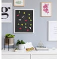 thumbnail image 3 of 50 Pcs Petites Cartes Murales Droites Pinces Boîte de Rangement Compacte Photos Cartes Murales Bulletin Liège Accessoires Ménagers Flamant Rose Ananas, 3 of 8
