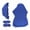 Blue, variant on deevoka Gaming Chair Covers Elastic with Armrest Covers/Back/Seat Cover Soft Spandex Coffee