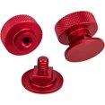 thumbnail image 1 of 3miroirs Capot de Soudage (Pipeliner) Fixations de Casque Pièces de Rechange Accessoires Vis Capot Rabattable Aluminium - 1 Paire (Anodisé Rouge Moleté), 1 of 8