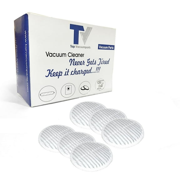 Replacement Part For Bissell 2039A, 2039, 20391, 20395, 2039H Vaccum Scrubby Mop Pad :- 1611298, 161-1298 (3 Pack 6 Pads)