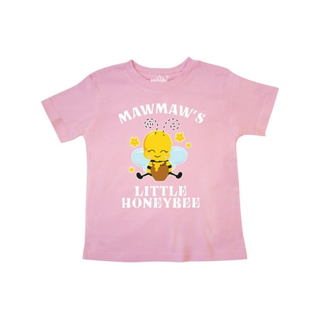 

Inktastic Cute Bee Mawmaw s Little Honeybee with Stars Gift Toddler Boy or Toddler Girl T-Shirt